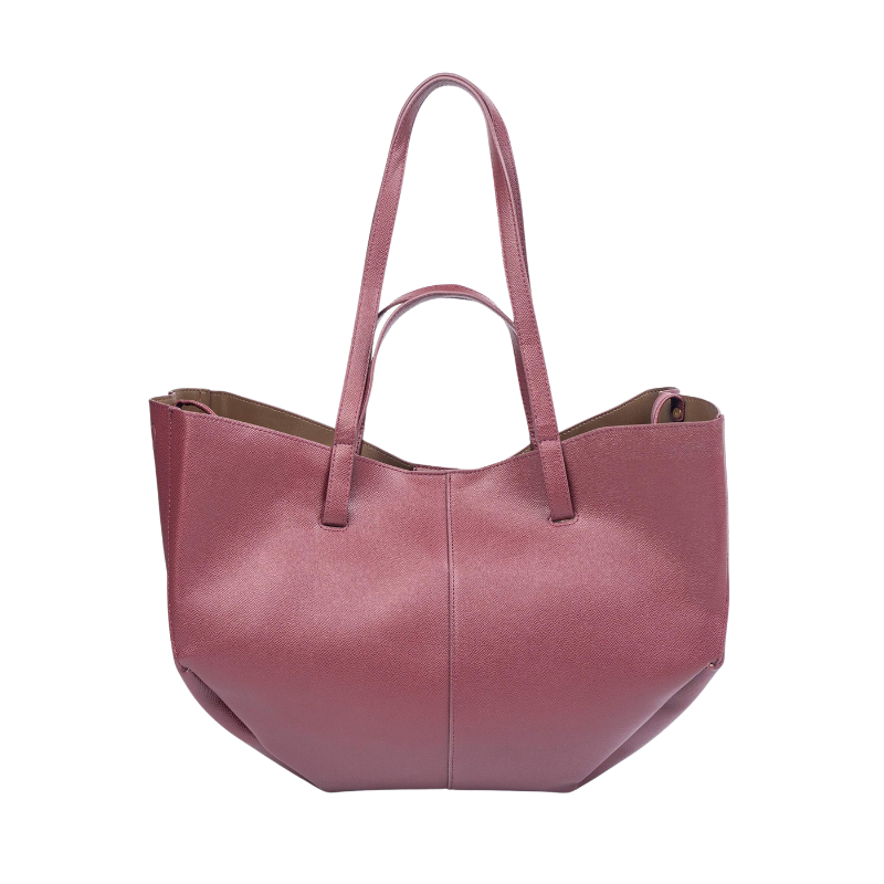 Maroon Handled Tote Bag for Women
