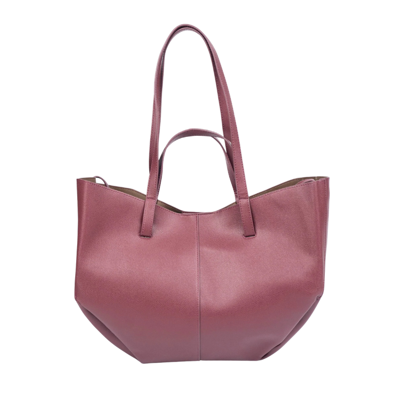 Maroon Handled Tote Bag for Women